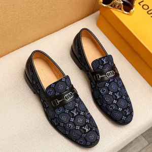 Designer Louis Vuitton Cowhide Leather Shoes