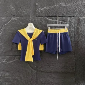 Luxury Designer Miu Miu Short-Sleeved Shirts