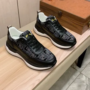 Aaa Luxury Fendi Cowhide Casual Shoes