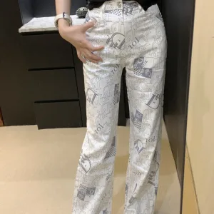 High Quality Dior Straight Leg Pants For Autumn