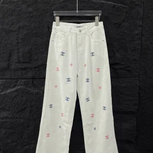 High Quality Designer Chanel Jacquard Pants