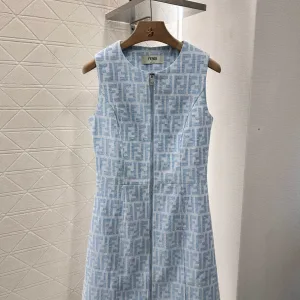 Aaa 1:1 Fendi Jacquard Sleeveless