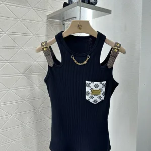 Luxury Louis Vuitton Jacquard Vest