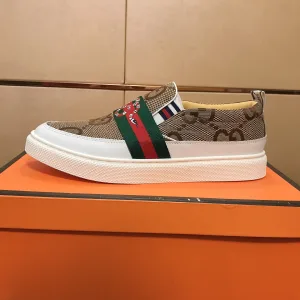 High Quality 1:1 Gucci Cowhide Casual Shoes