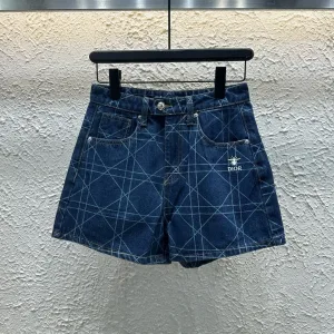 Luxury 1:1 Dior Denim Shorts