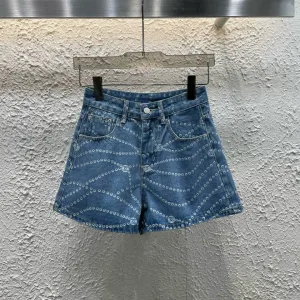 Aaa Designer Chanel Denim Shorts