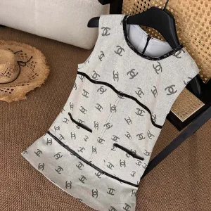 Luxury Chanel Denim Dresses