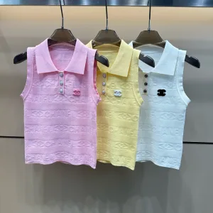 Luxury High Quality Chanel Jacquard Vest