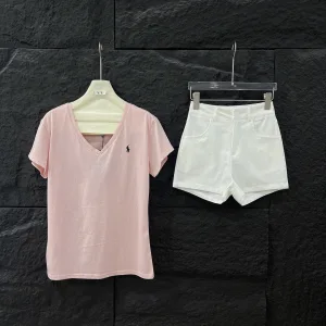 Designer Luxury Ralph Lauren Short-Sleeved Shirts