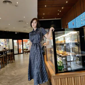 High Quality Fendi Jacquard Short-Sleeved Shirts