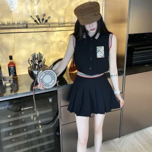 Designer Burberry Sleeveless