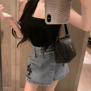 1:1 Chrome Hearts Denim Shorts