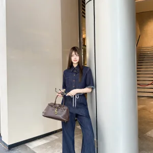 Aaa Loewe Denim T-Shirt For Summer