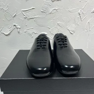 High Quality Prada Cowhide Leather Shoes For Autumn