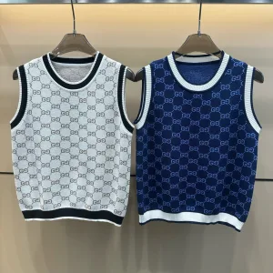 Aaa Designer Gucci Jacquard Vest