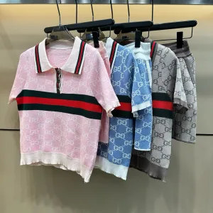 High Quality Gucci Diamond Short-Sleeved Shirts