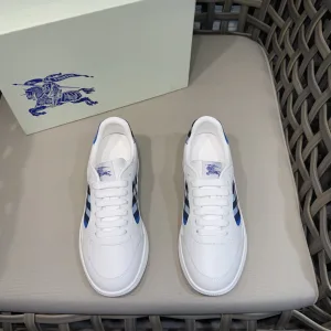 Designer Burberry Leather Sneakers
