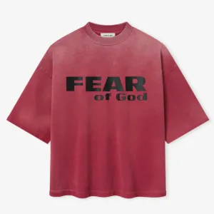 High Quality Fear Of God Cotton Short-Sleeved T-Shirt