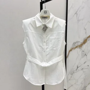 Luxury High Quality Loewe Sleeveless Shirt