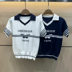 High Quality Aaa Dior Jacquard Short Sleeves
