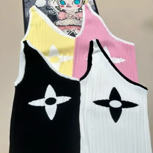 Luxury 1:1 Louis Vuitton Jacquard Vest