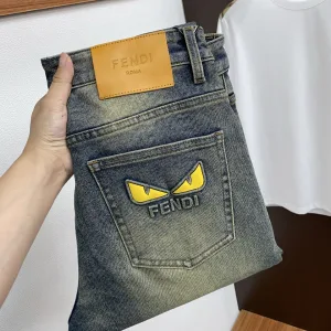 Aaa Fendi Denim Jeans For Autumn
