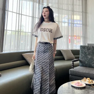 Aaa Dior Jacquard Short-Sleeved Shirt
