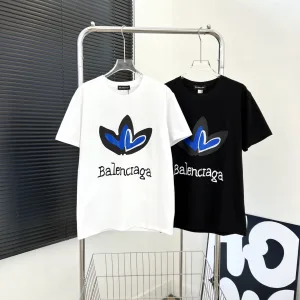 Super Clone Luxury Balenciaga Short-Sleeved T-Shirt Black