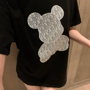 Luxury Dior Stone Short-Sleeved T-Shirt