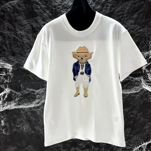 Luxury Designer Ralph Lauren Short-Sleeved T-Shirt