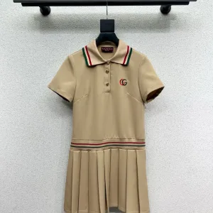 Aaa Gucci Gold Short-Sleeved Shirts