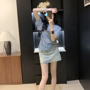 Designer Dior Short-Sleeved Top