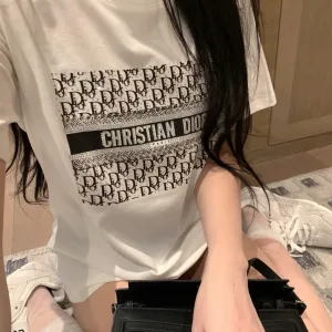1:1 High Quality Dior Stone Short-Sleeved T-Shirt