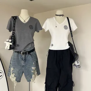 High Quality Chrome Hearts Short Sleeves