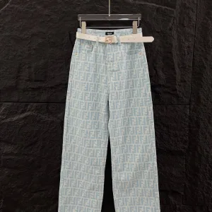 High Quality Fendi Jacquard Pants