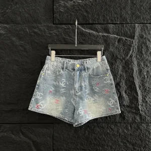High Quality Chanel Denim Shorts