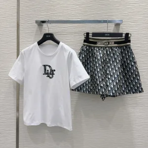 Aaa Dior Jacquard Short-Sleeved Shirts