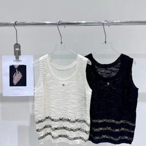 High Quality Aaa Chanel Gold Vest