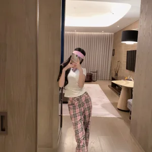 High Quality Burberry Plaid Short-Sleeved Shirt