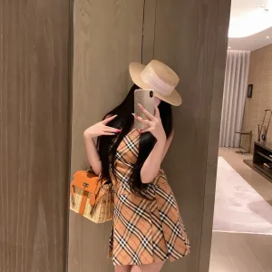 Aaa High Quality Burberry Plaid Dress