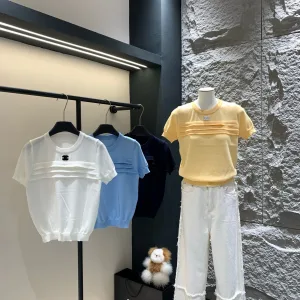 High Quality Luxury Chanel Short Sleeves