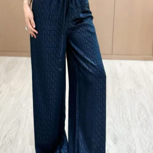 High Quality Designer Fendi Abs Casual Pants