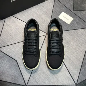 Aaa Saint Laurent Cowhide Casual Shoes For Spring