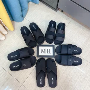 1:1 Prada Cowhide Slippers For Spring
