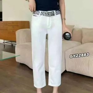 Designer Dior Cropped Pants