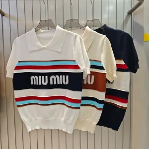 High Quality Miu Miu Short Sleeves