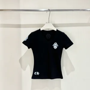 High Quality Luxury Chrome Hearts Short-Sleeved T-Shirt