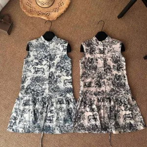 Designer Dior Sleeveless Dress