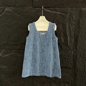 Aaa Chanel Denim Dresses