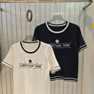 Designer Dior Short Sleeves